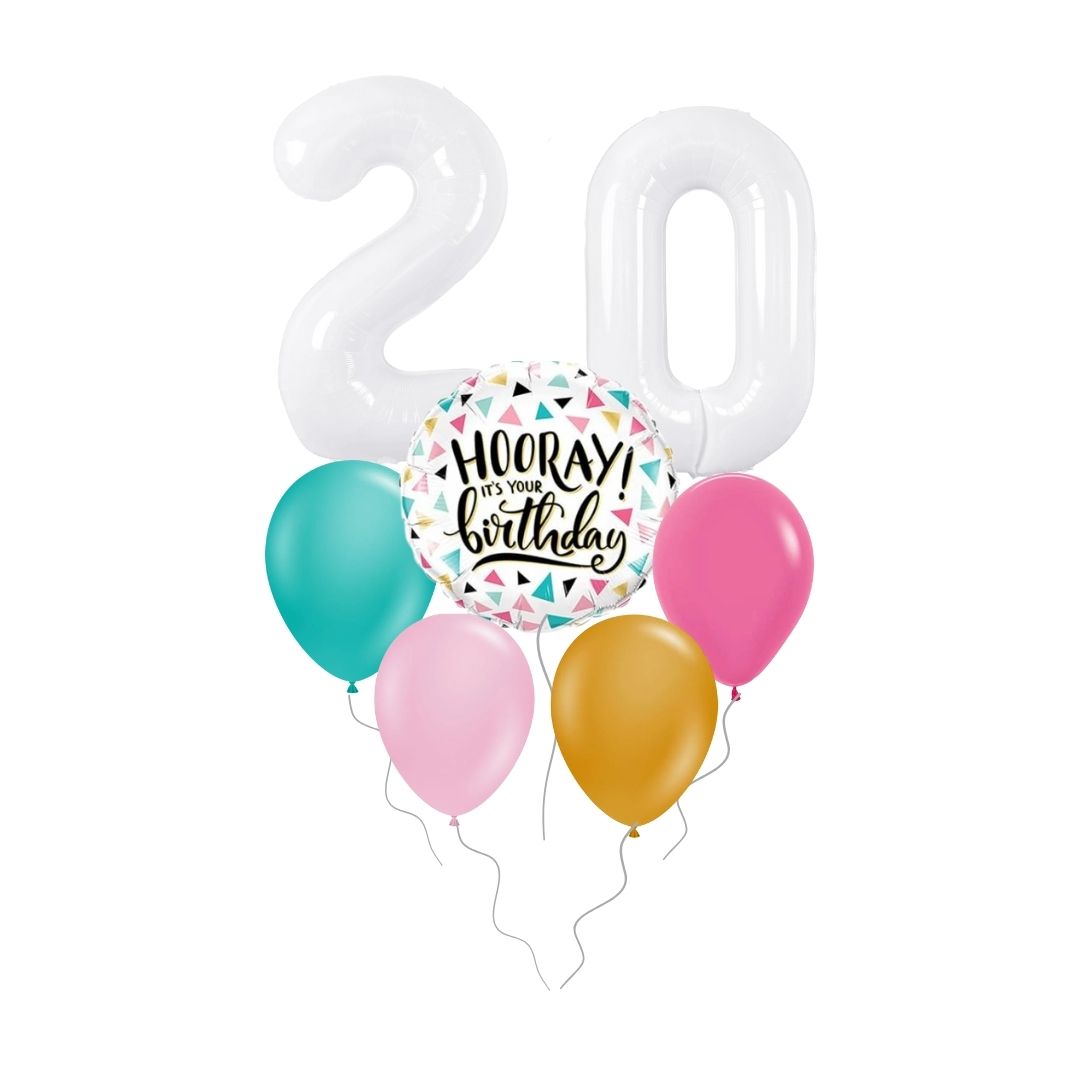 Milestone Birthday Balloons
