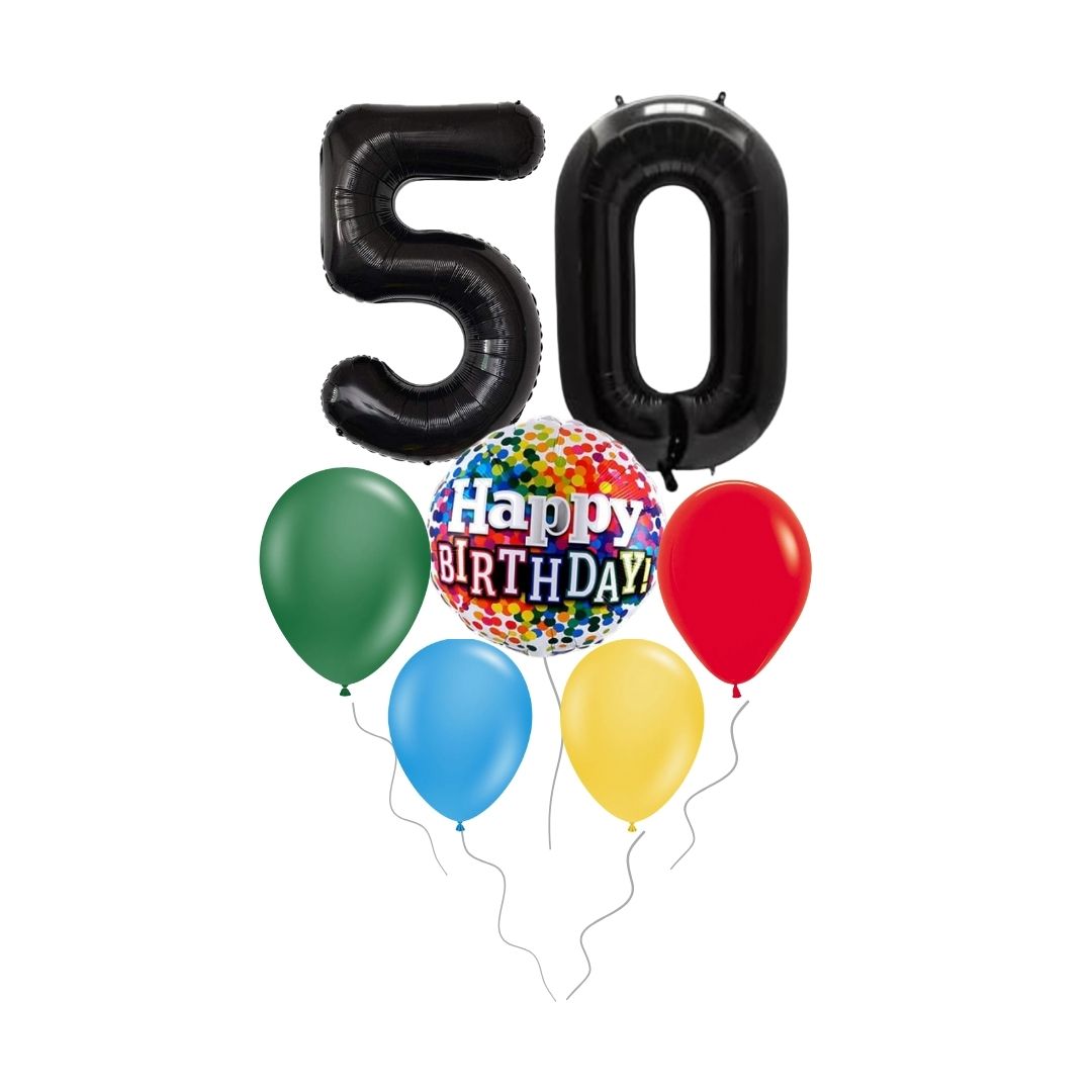 Milestone Birthday Balloons