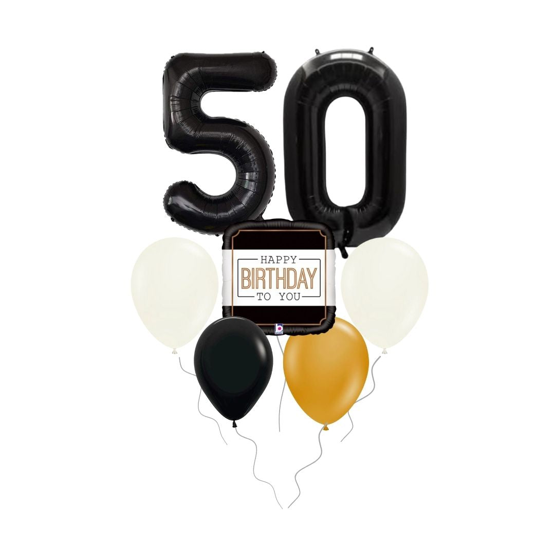 Milestone Birthday Balloons
