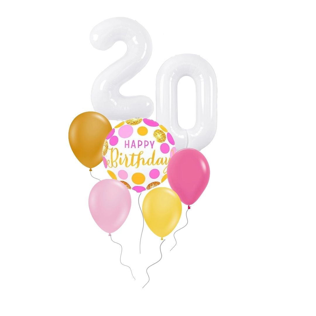 Milestone Birthday Balloons