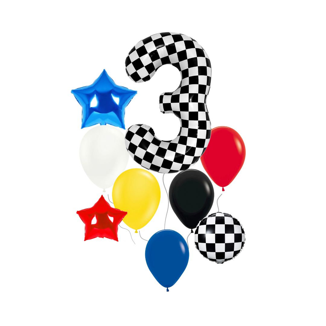 Racer Balloon Bouquet