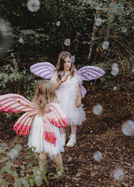Butterfly Wings Foil Balloon - Matte Pink Wearable Accessory | 40x20 Inches: Pink