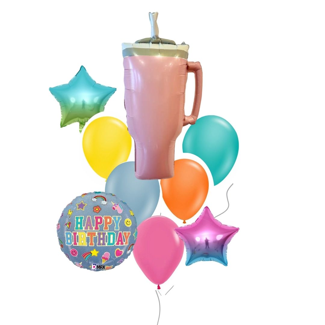 Water Cup Balloon Bouquet