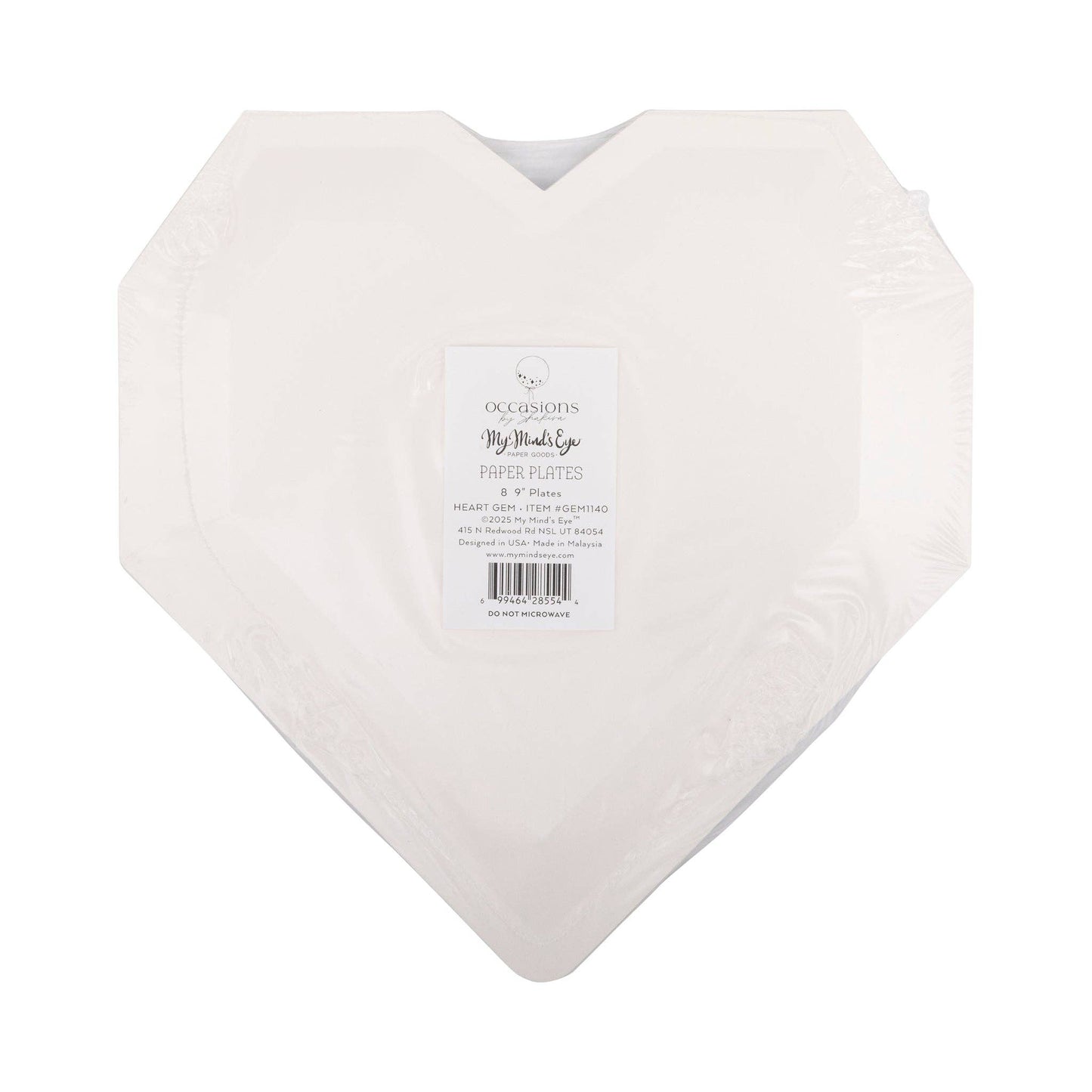 Gem Shaped Plate