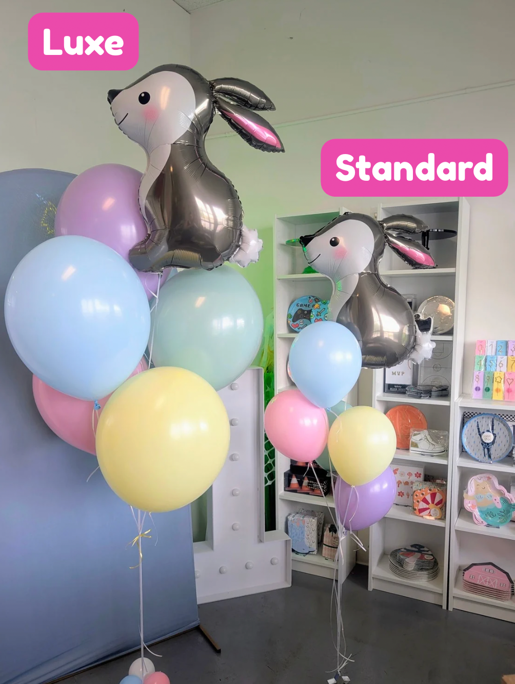 17" Luxe Latex Balloon Bouquets