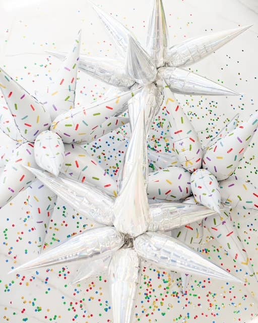 40 inch Sprinkle Starburst Balloon