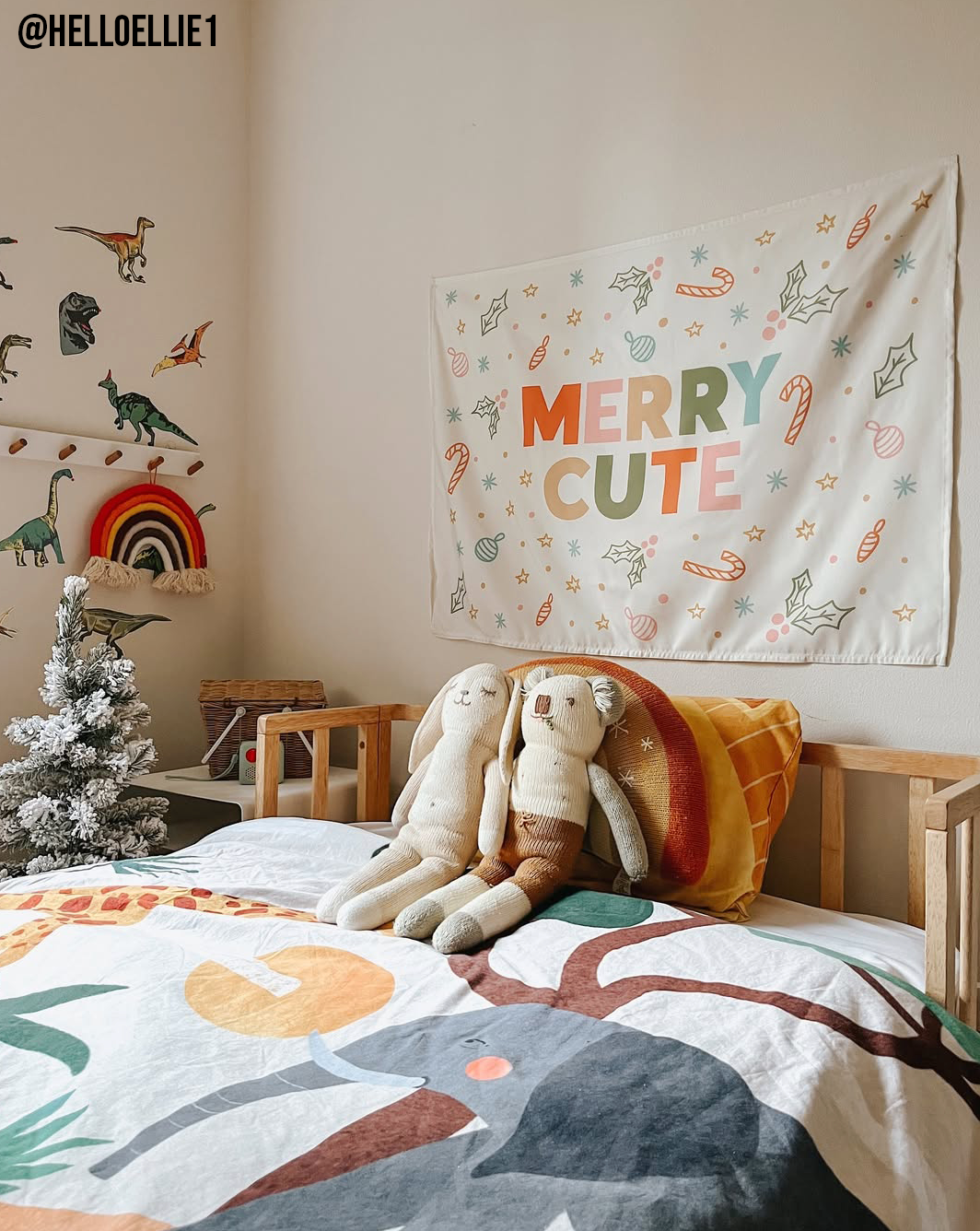 Merry Cute Banner - 36x26"