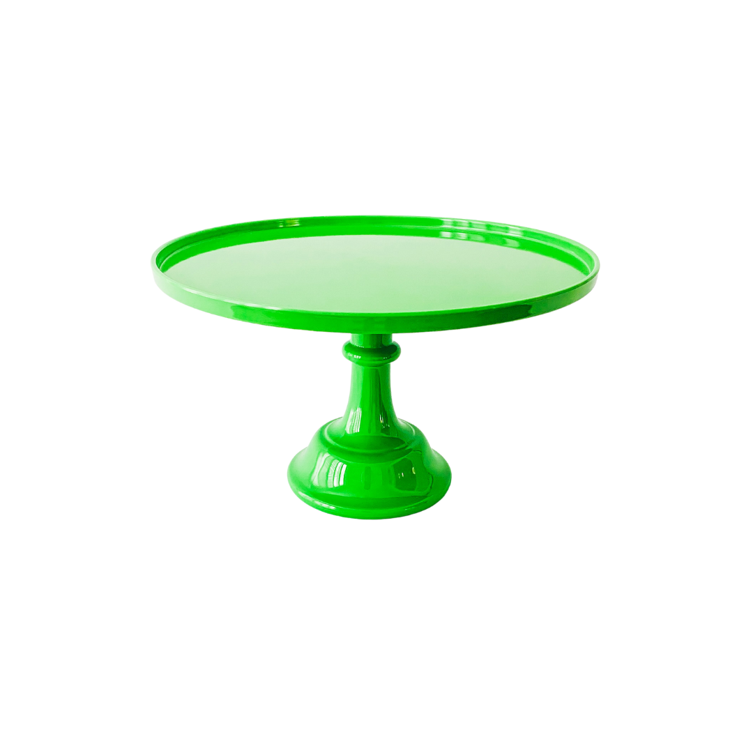 Kelly Green Pedestal Cake Stand | Bright Cake Display!