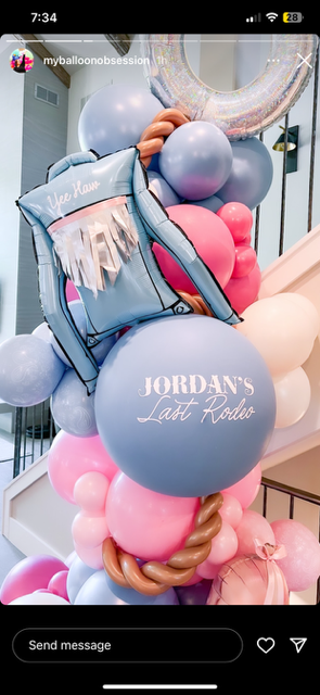 Jean Jacket Balloon