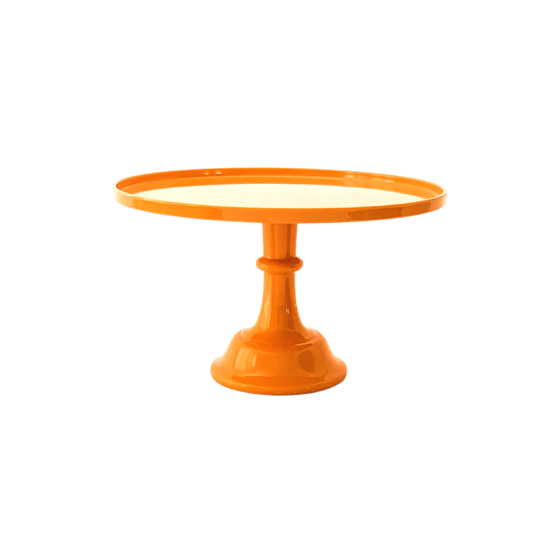 Orange Pedestal Cake Stand | Cupcake Display