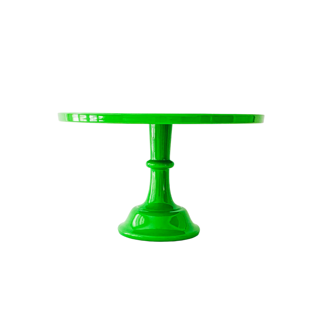 Kelly Green Pedestal Cake Stand | Bright Cake Display!