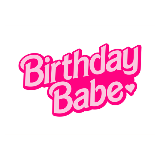 Birthday Babe Banner (Barbie Inspired) | 36x26"