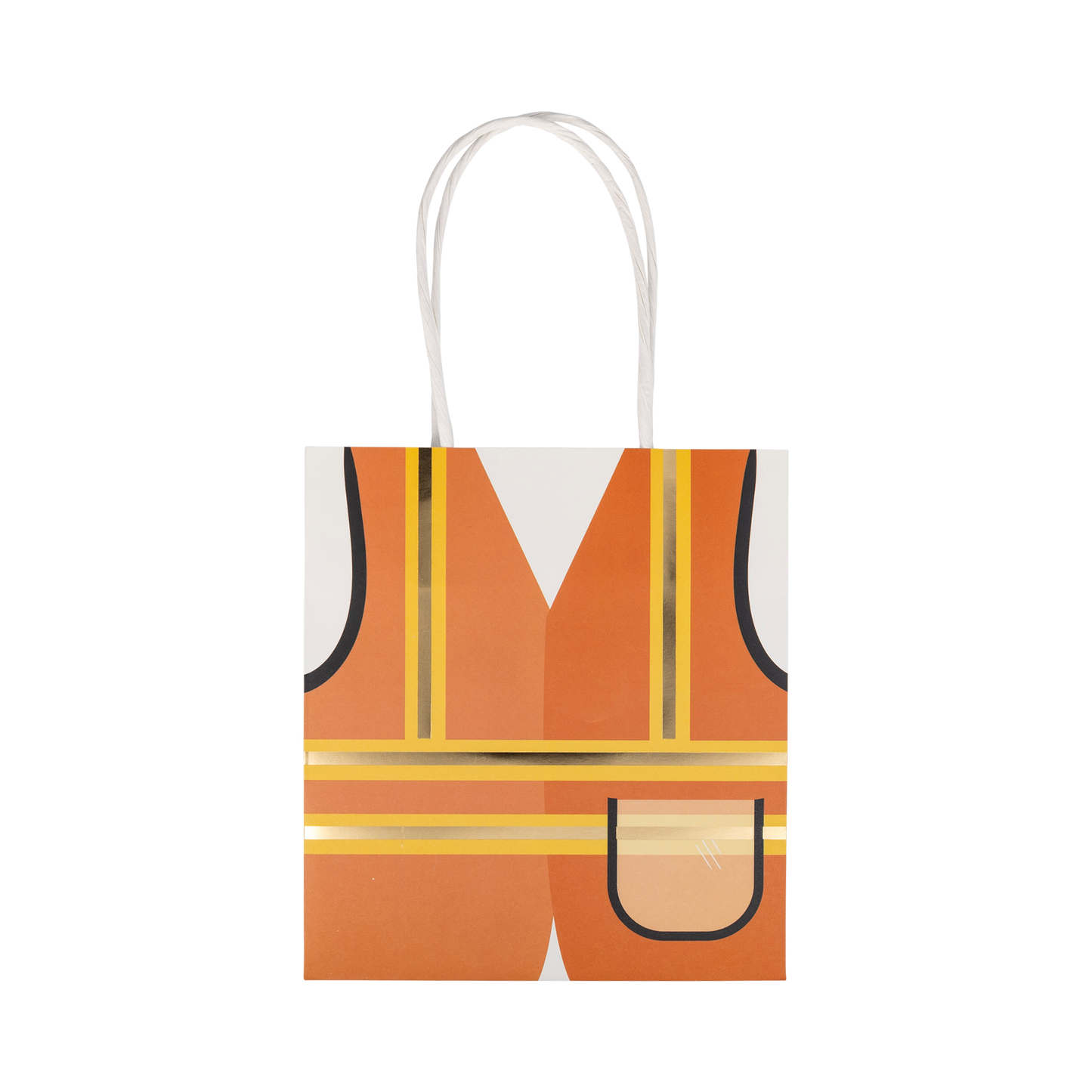 Construction Vest Treat Bag Set