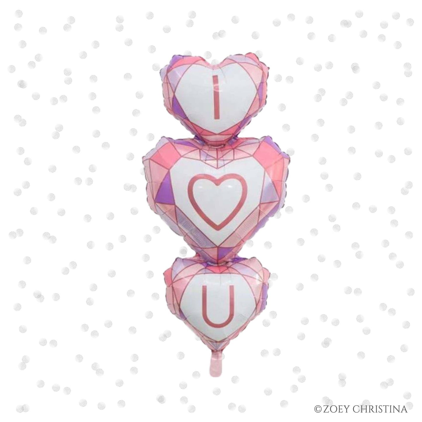 I love you - Foil balloon