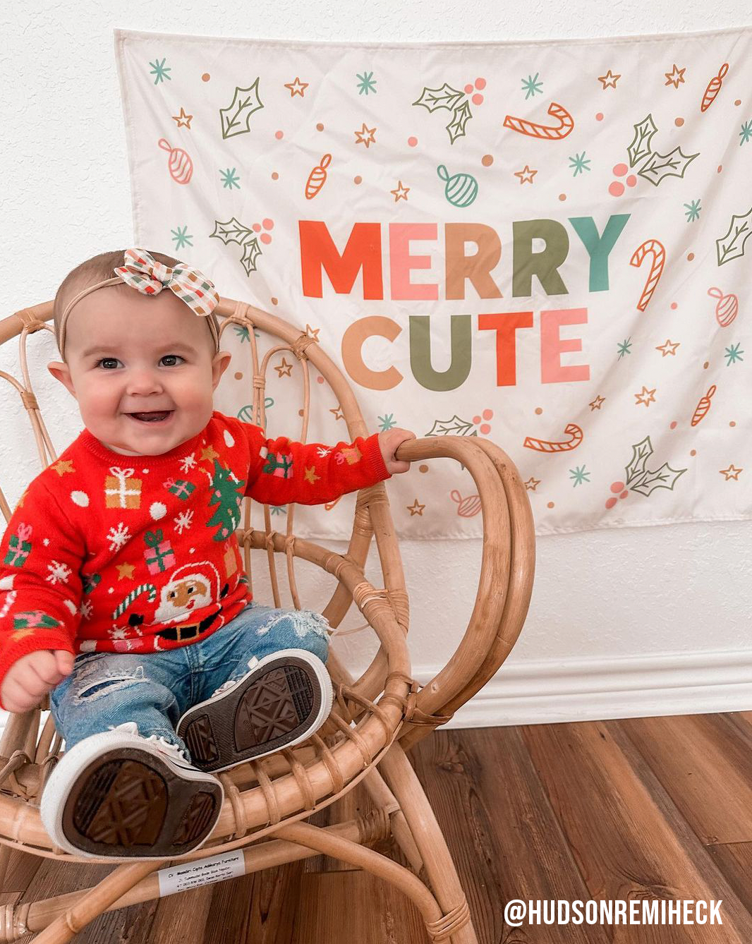 Merry Cute Banner - 36x26"