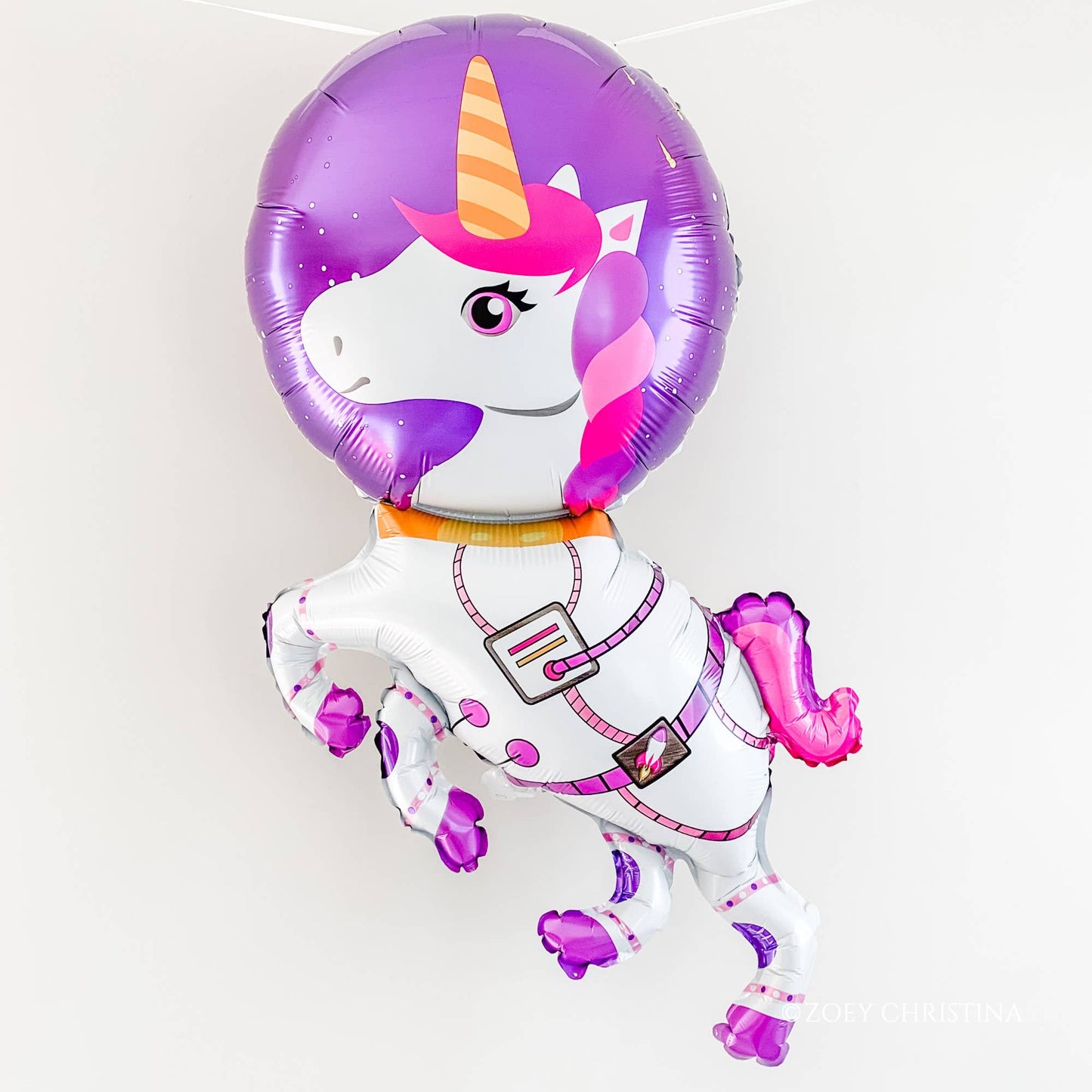 32" Unicorn Space-Themed Foil Balloon