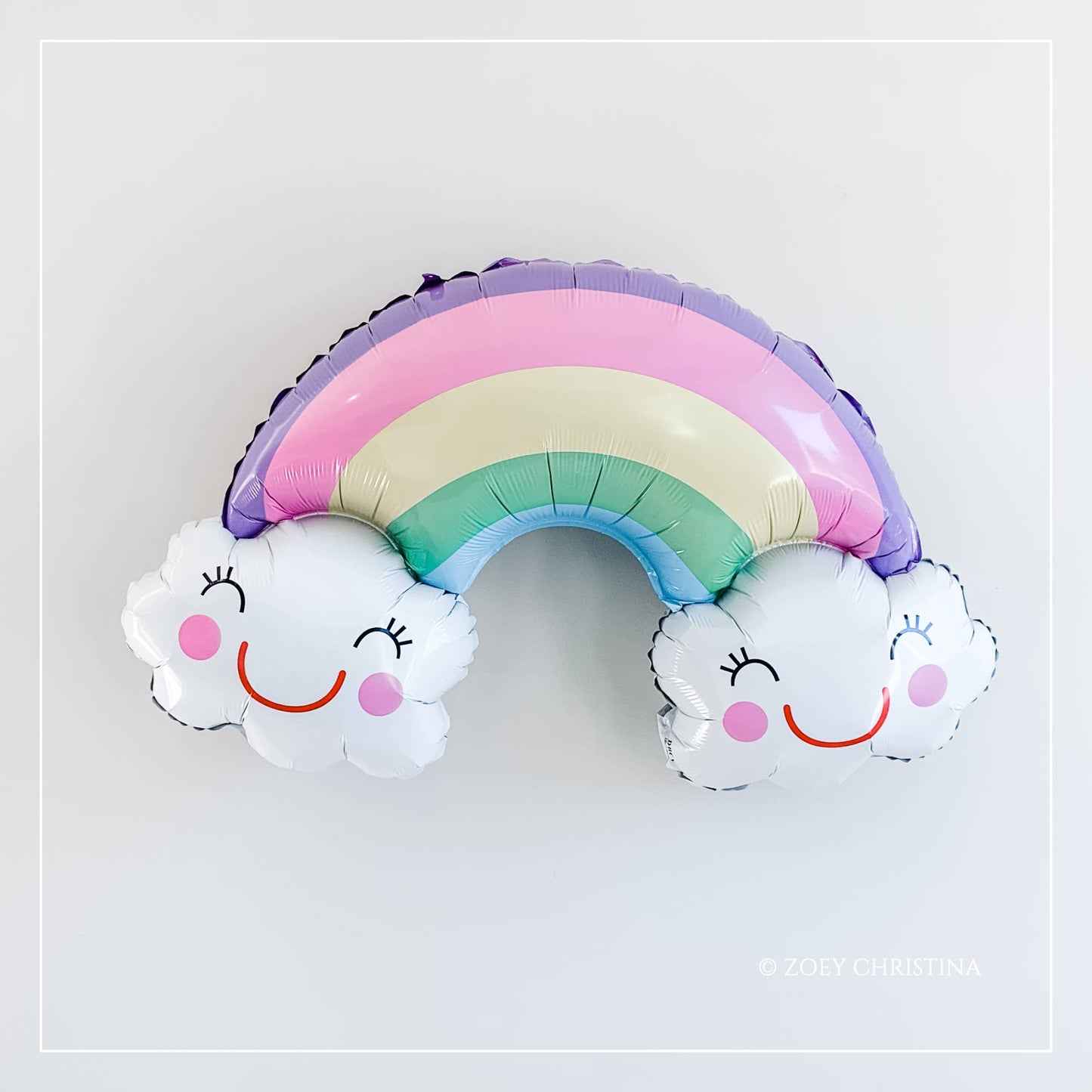 Pastel Rainbow Cloud Balloon