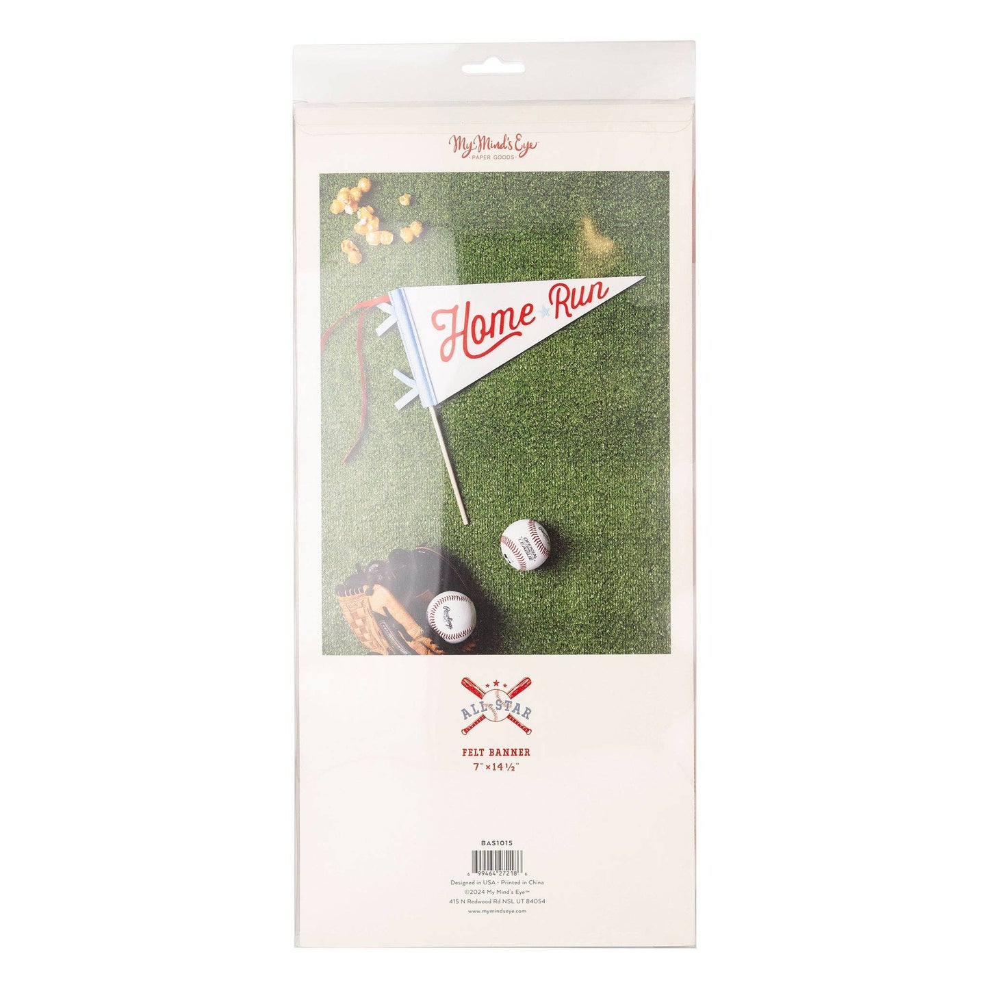 Baseball Felt Pennant